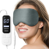 Heated Eye Mask, Warm Eye Compress Mask, USB Electric Eye Heating Pad with Temperature & Timer Control, Dry Eye Mask for Dry Eyes Blepharitis Sinus