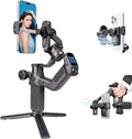 Mini 3 Gimbal Stabilizer for Smartphone, Built-in AI Tracking Module & Cooling Fan, 2KG Payload 3-Axis Phone Gimbal with Integrated Grip